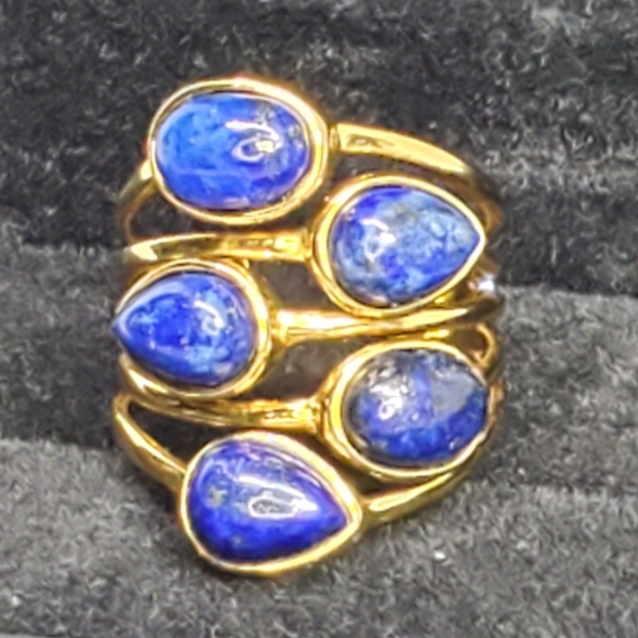 Vtg. Stella & Dot Lapiz Ring - Picture 2 of 7